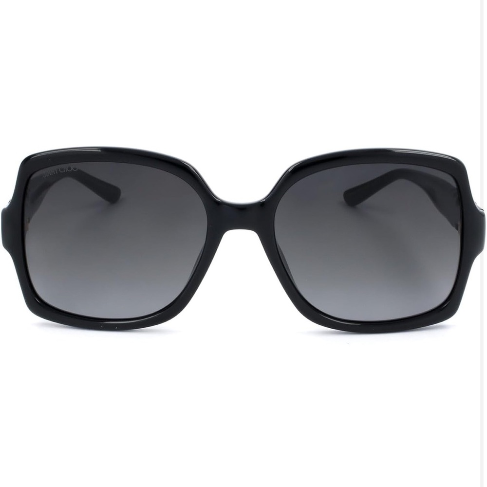 Authentic Jimmy Choo Chic Sammy G 55mm Black Sunglasses NWT! - Picture 4 of 14